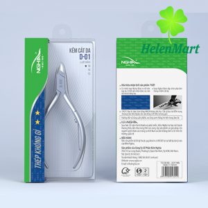 10 Pairs D-04 Jaw14 Nghia Cuticle Nippers (Stainless Steel)