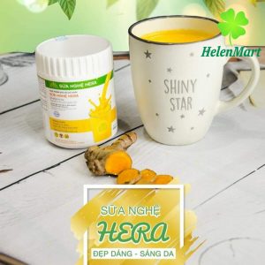 HERA NANO CURCUMIN MILK 100g (Good for stomach ulcer, bloating and indigestion, acid reflux and anxiety