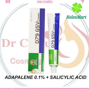 D79 GSV Cream – Effective cream for acne treatment – 15 g