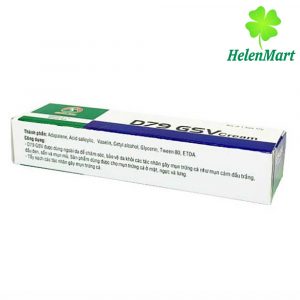 D79 GSV Cream – Effective cream for acne treatment – 15 g