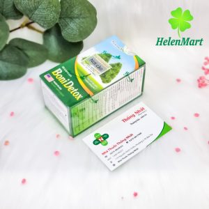 Boni Detox supports lung detoxification and reduces the risk of tumors (Box of 30 tablets) - Free ship