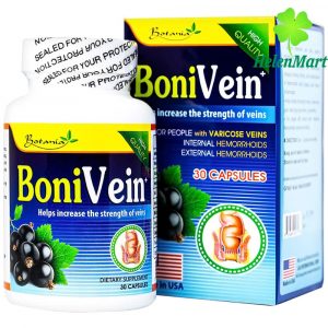 Bonivein Increases The Strength Veins, Anti-Hemorrhoid 30 Capsules – VAT and shipping fee included
