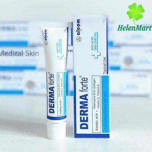 Set 04 tubes Derma Forte gel 15g reduces acne prevents scars - Free ship