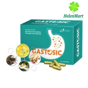 Gastosic reduces gastroesophageal reflux 30 capsules