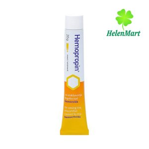 Hemopropin ointment cream decreasing the rectal mucosa irritation