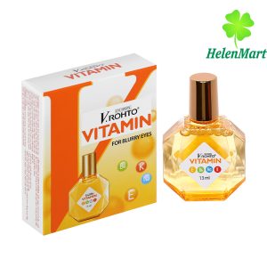 VRohto Vitamin B6 K Na E Eye Drops 13ml for Blurry Fatigue Eyes