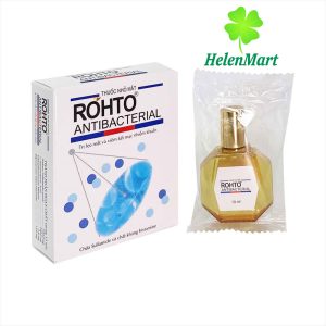 Rohto ANTIBACTERIAL EYE DROPS for Itching, Conjunctivitis, Styes 13ml - Free shipping