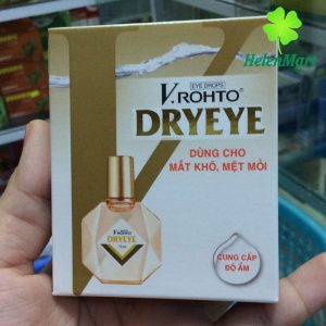 V.Rohto Mentholatum DRYEYE Relief - Eye Drops For DRY Strain Blurry 13ml