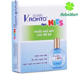 V.Rohto Eye Drops for KID For Eyestrain Light UV