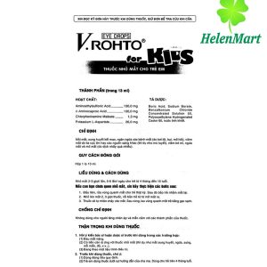 V.Rohto Eye Drops for KID For Eyestrain Light UV at Helenmart