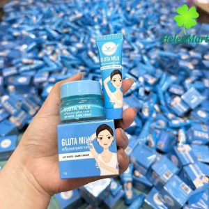 Gluta Milk Vip White Cream to treat dark armpits 15gr made in Thai Land