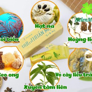 Thuan Moc cream to treat dermatitis and ringworm for baby 16gr