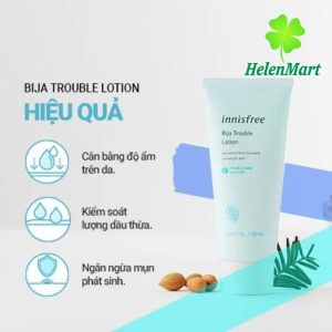 Innisfree Lotion Bija Oil antiseptic control prevent Acne 100ml
